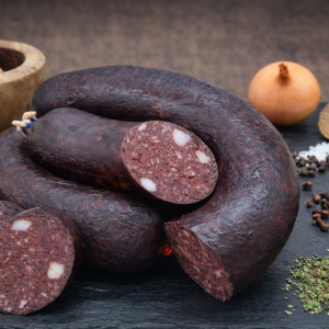 Hausmacher Blutwurst - frisch geräuchert